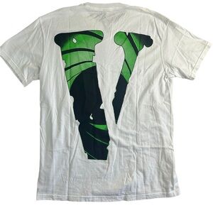 VLONE x The Weeknd x Juice WRLD “Smile Slime” Tee‎ White/Green L Limited Edition